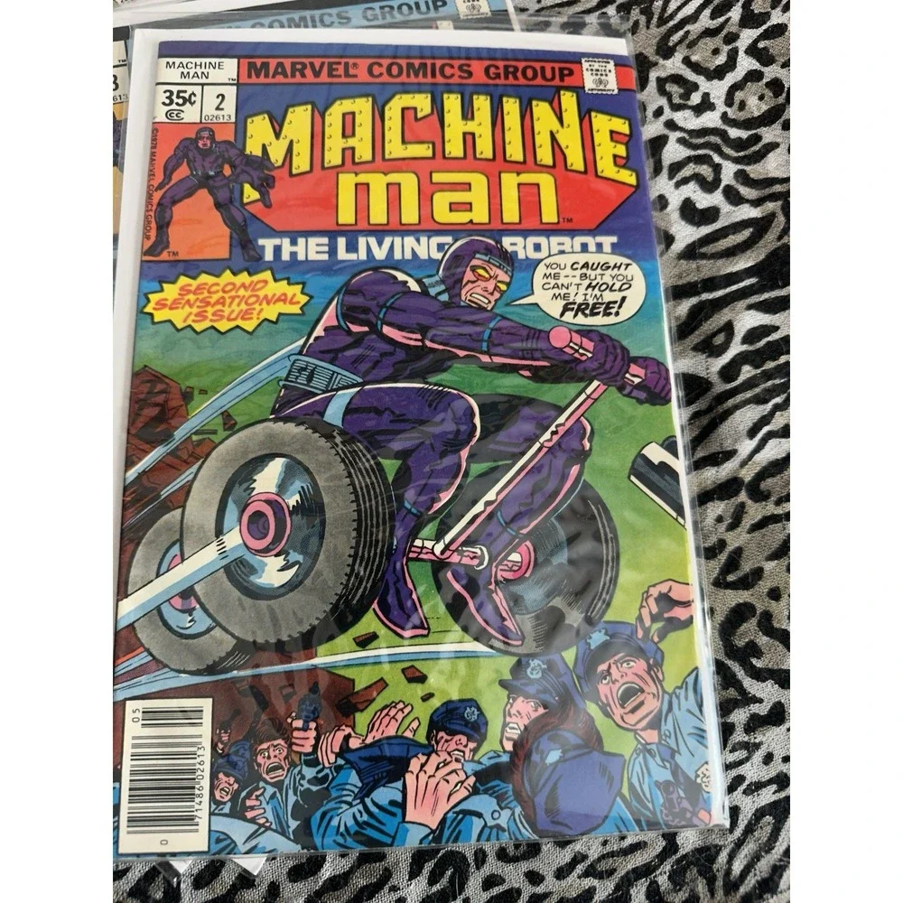 VTG. Marvel Comics, Group - Machine Man #1,2,3,4,5,6,7,8   Comic Books -Vintage!